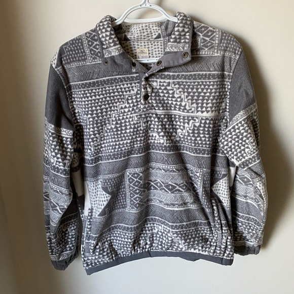 Cozy Winter Patterned Fleece Sweater - Picture 2 of 5